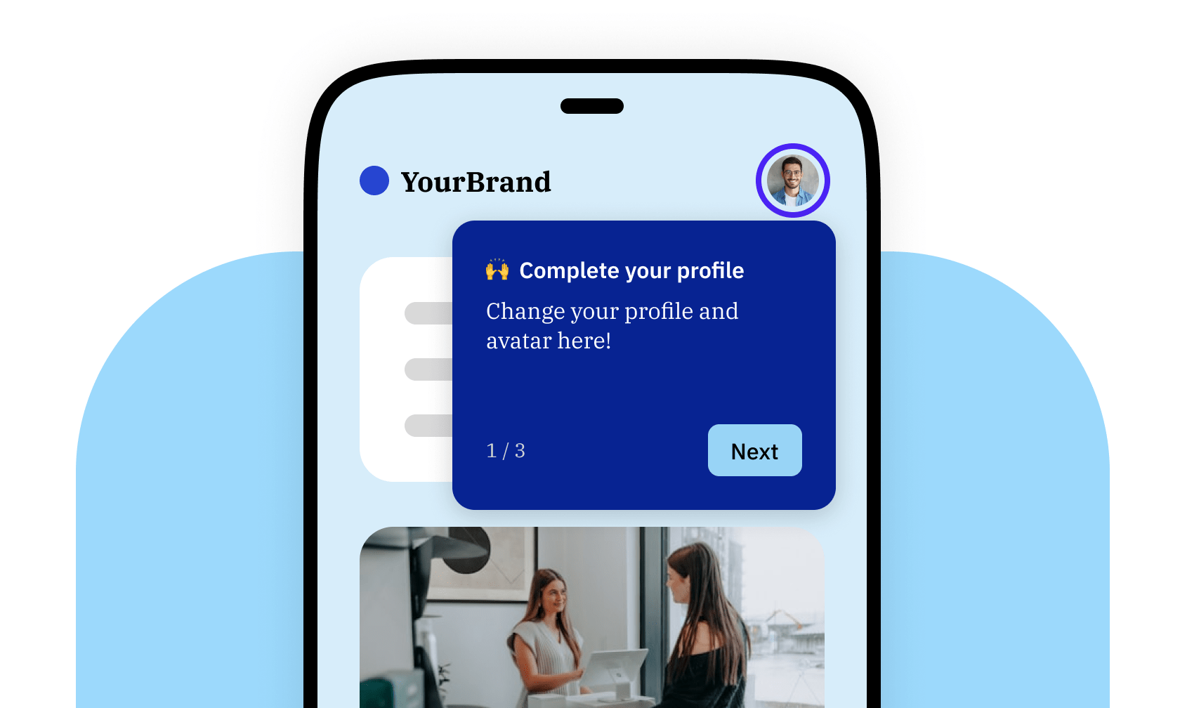 Create better custom onboardings with one line of code